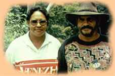 Lewis (left, Ewamian tribe) and Willanjirri (right, Dunjgar tribe)