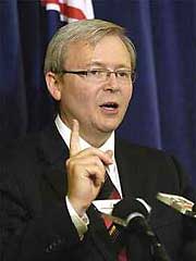 Prime Minister Kevin Rudd