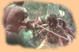 boomerangs used as percussion