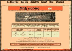 Una 'pagina prodotto' nel didjshop, dove potrai trovare tutte le informazioni necessarie per ciascun didgeridoo